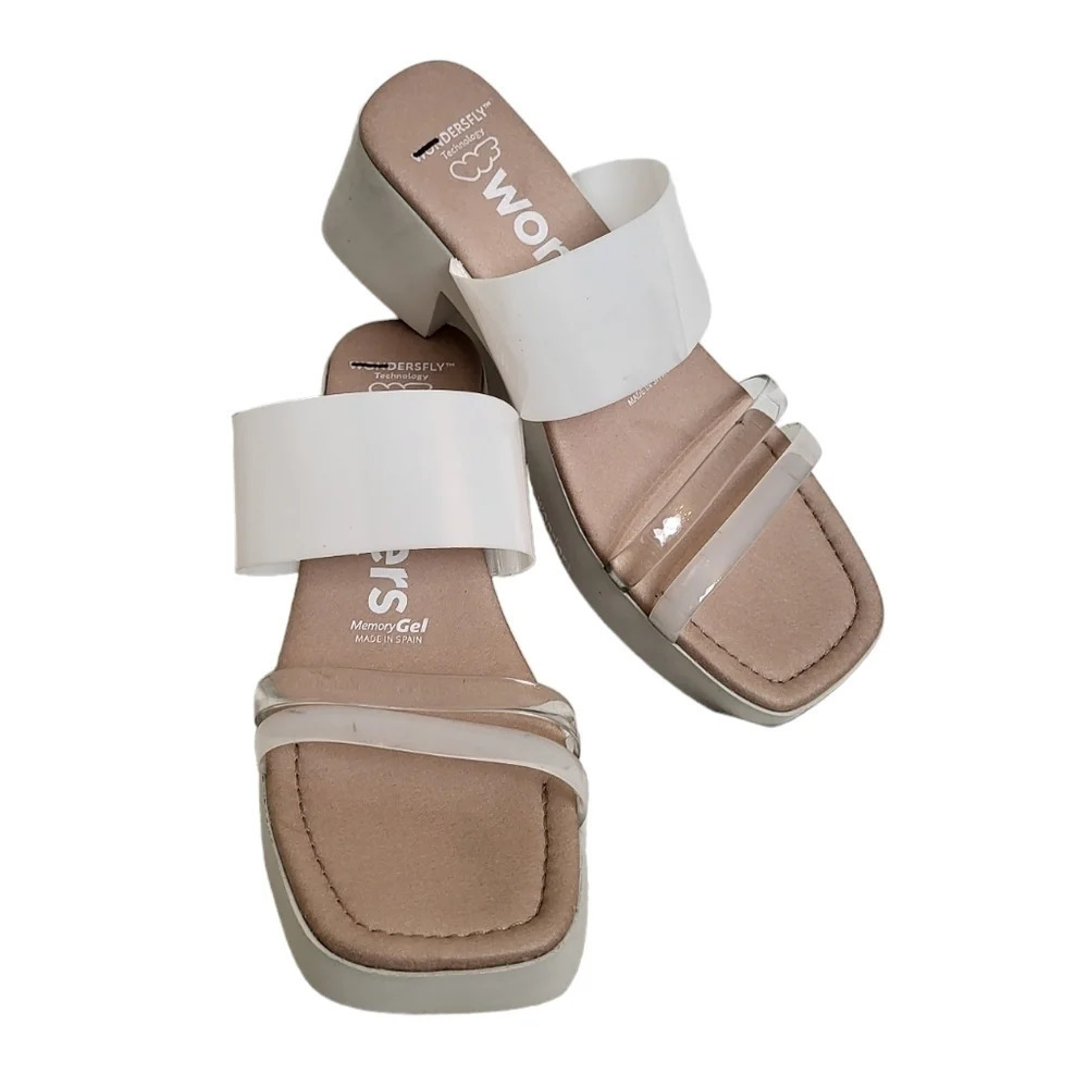 Wonders D-1002 Platform Slide Sandals - Picture 9 of 9